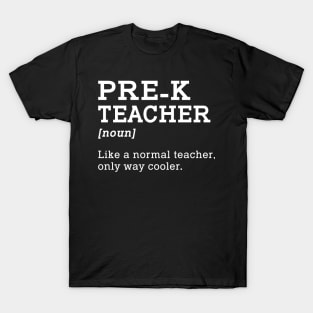 Pre-K Teacher Back To School Gift Idea T-Shirt